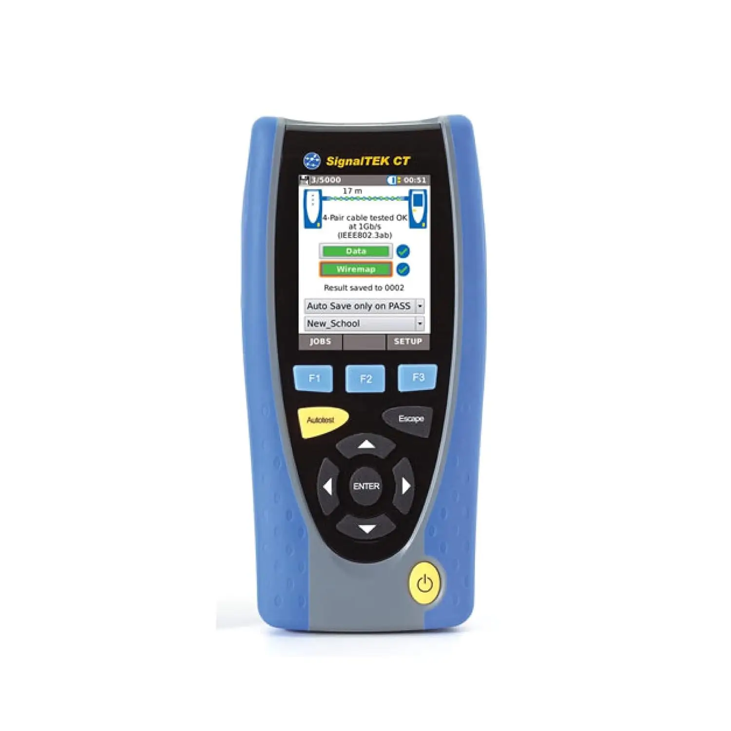 Trend Networks | R156006 | Signaltek Ct With Touchscreen | Network Transmission & Ethernet Tester Kit | Troubleshoot Data