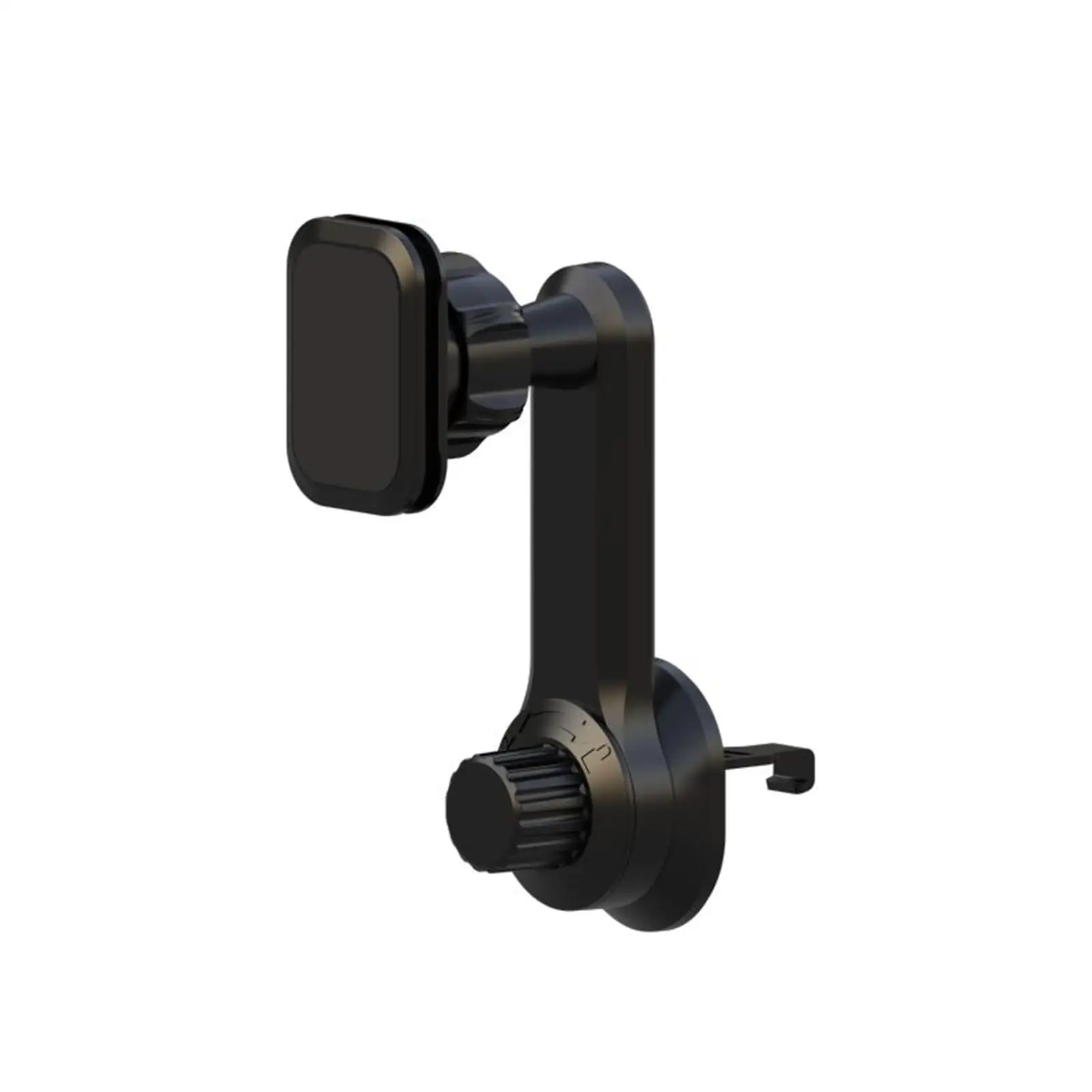 Магнитный держатель для телефона, шаровая Головка 17 мм, черная, без основания, квадратная магнитная головка, легкая установка, крепление для автомобильных универсальных устройств