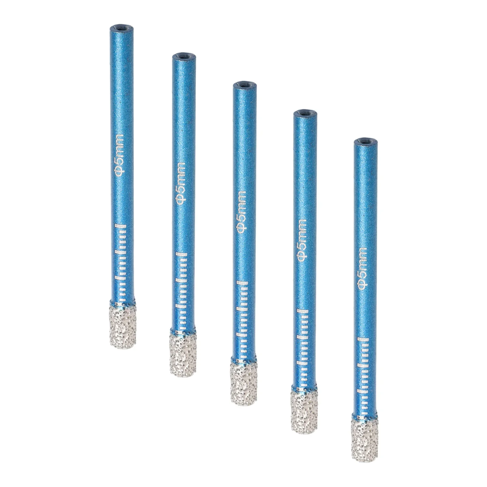 

Dry Drill Drill Bit Workshop Equipment Blue Color 5mm Round Shank Accessories For Glass Marble Granite High Quality