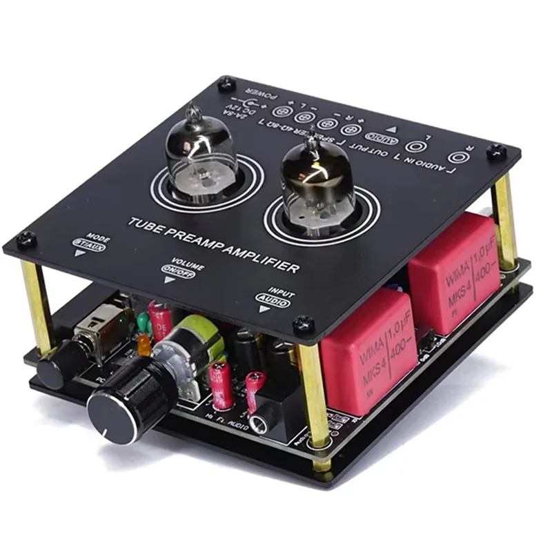 

FULL-STA540 HIFI усилитель ламповый усилитель 6N51 ламповый Bluetooth 5,3 STA540 чип усилителя 38 Вт выход домашний усилитель мощности