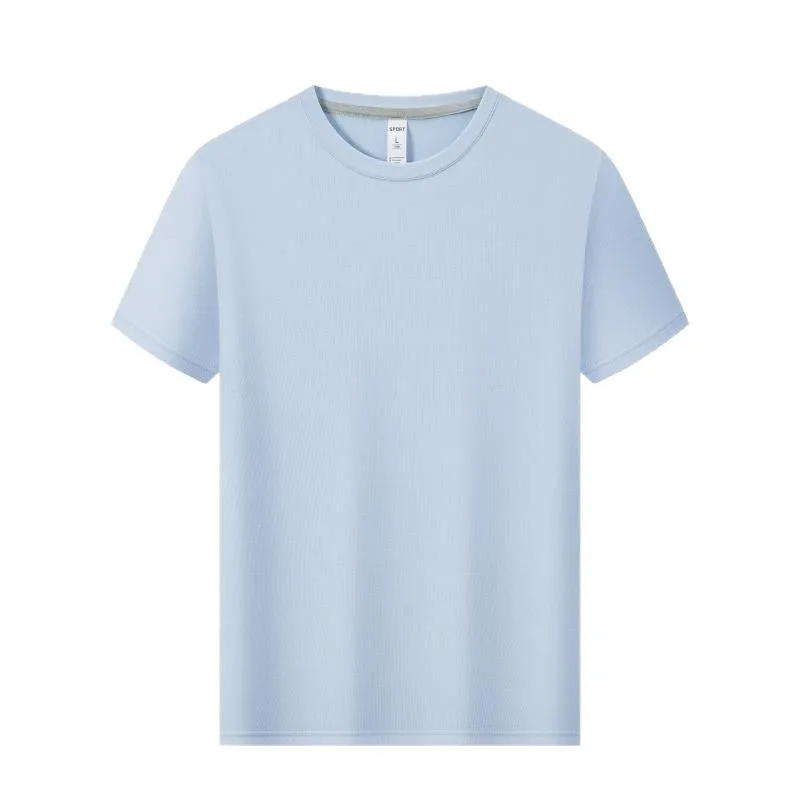 Cute Cartoon Print T-shirt Custom-make Summer Colorful Quick-drying Short-sleeved Cool Breathable Sports T-shirt Accept Images