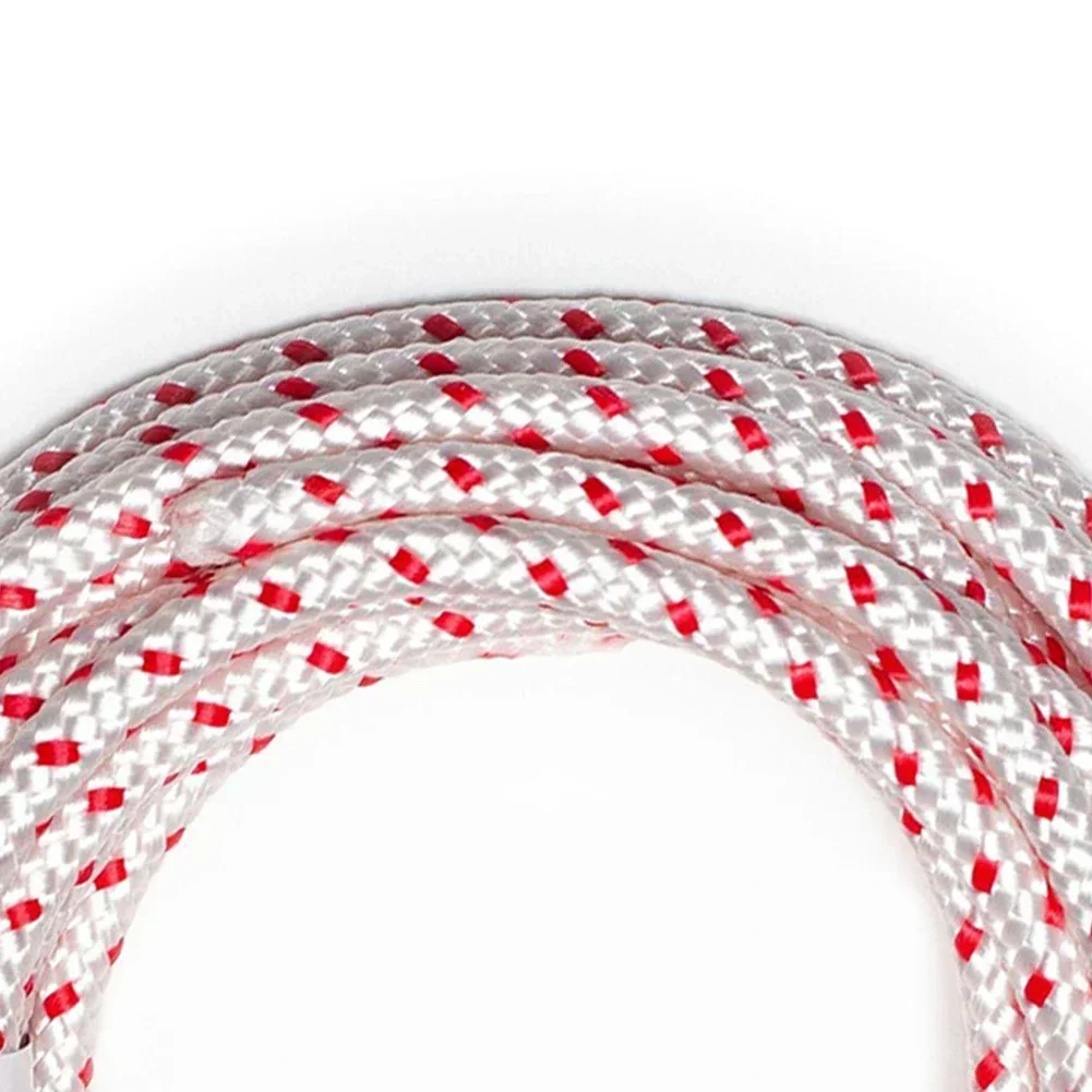 Tali Tarik Tali Starter Tali Taman Alat Pemotong Rumput Mesin Pemotong Rumput Pengganti 10M X 3.5Mm Peralatan Konstruksi