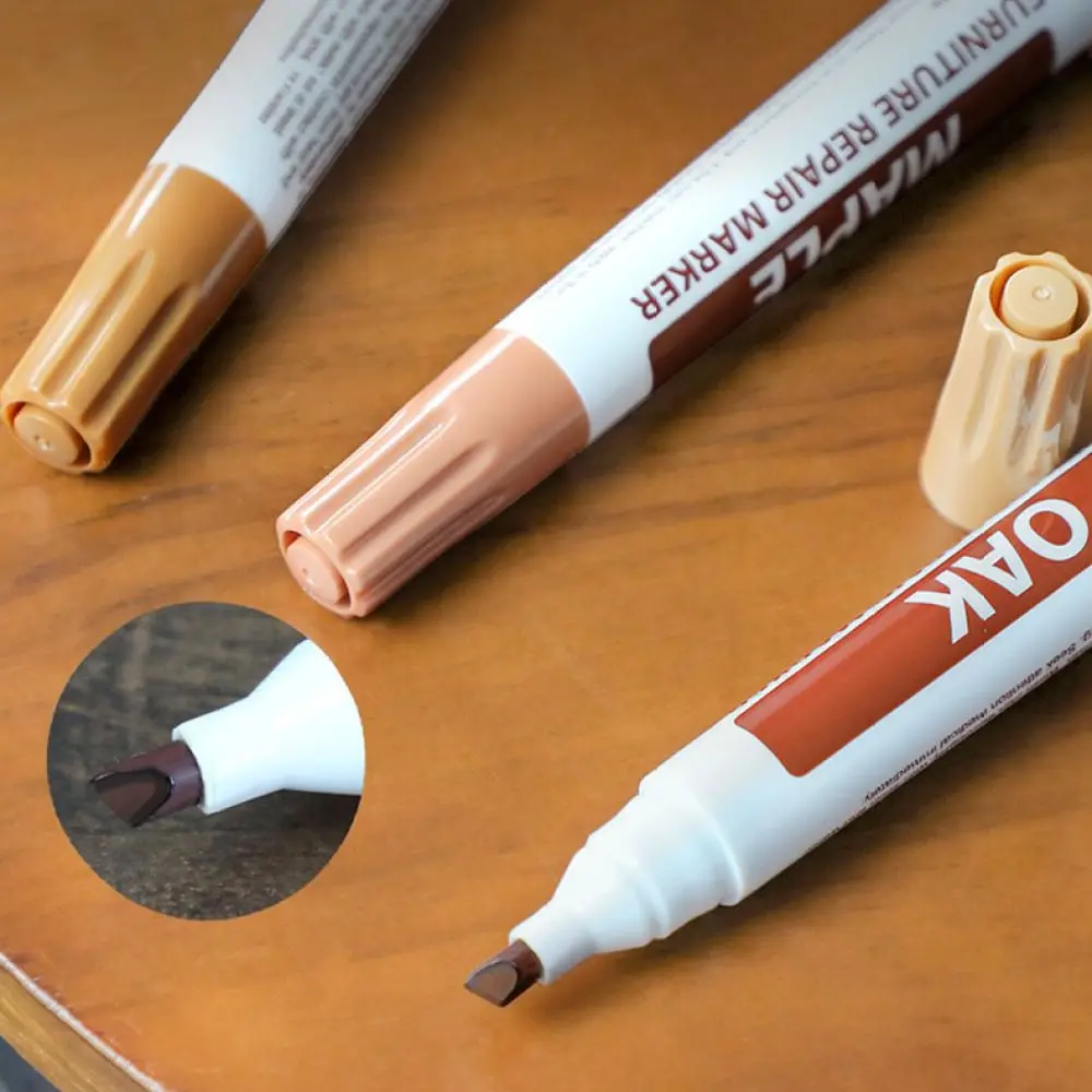 Aiye Furniture Repair Marker Wood Scratch Filler For Floor Table Touch Up Pen Wooden Surface Restoration Tool