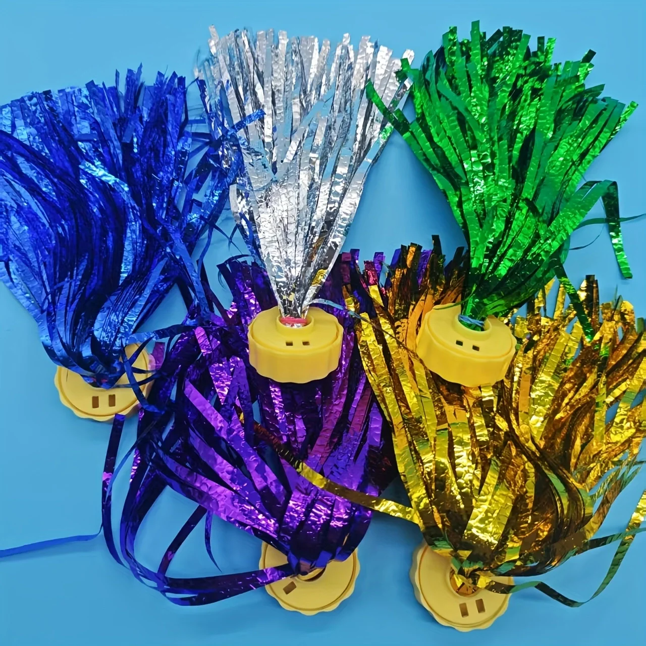 Jegi Set (Jaegi with The Bell) for Jegichagi Korean Traditional Game Hackysack Kick Random Color)