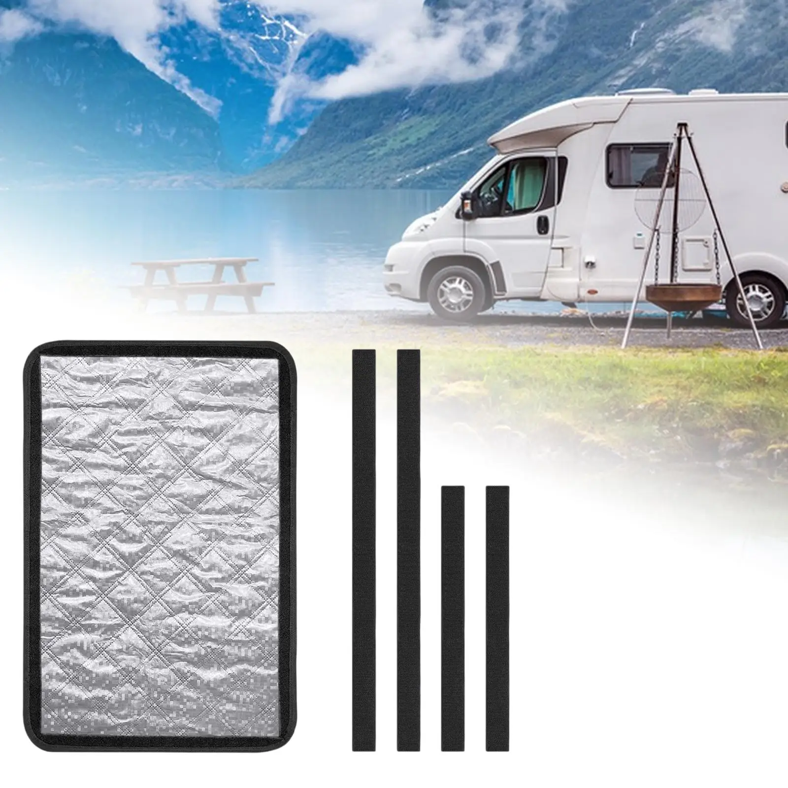 RV Door Window Shade RV Door Curtain for Travel Trailer Rvs Camper