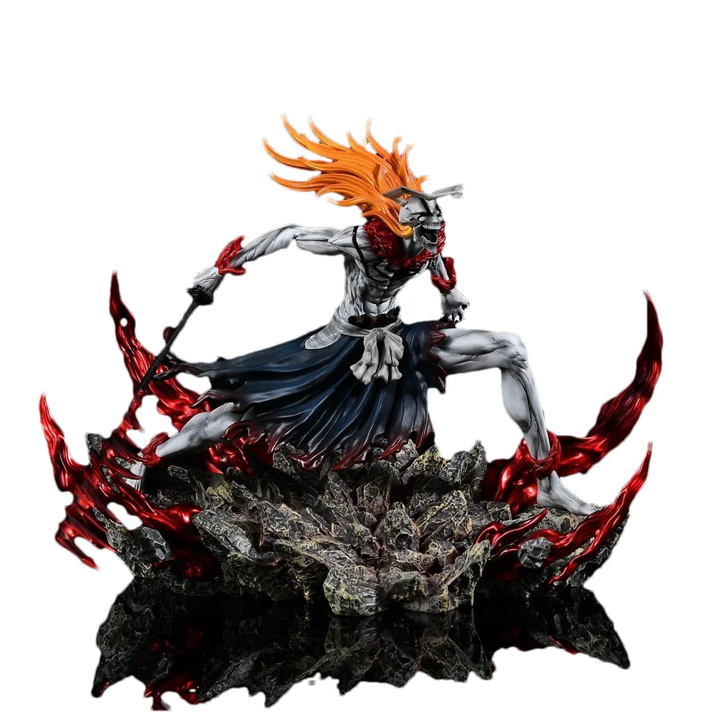 Anime Bleach Kurosaki ichigo Cow Head Ver2 PVC Action Figure Collectible Model Doll Toy 23CM