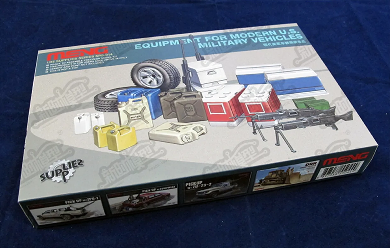 

Meng SPS-014 1/35 Scale Equipment for Modern US Military Vehicles Plastic Model Kits