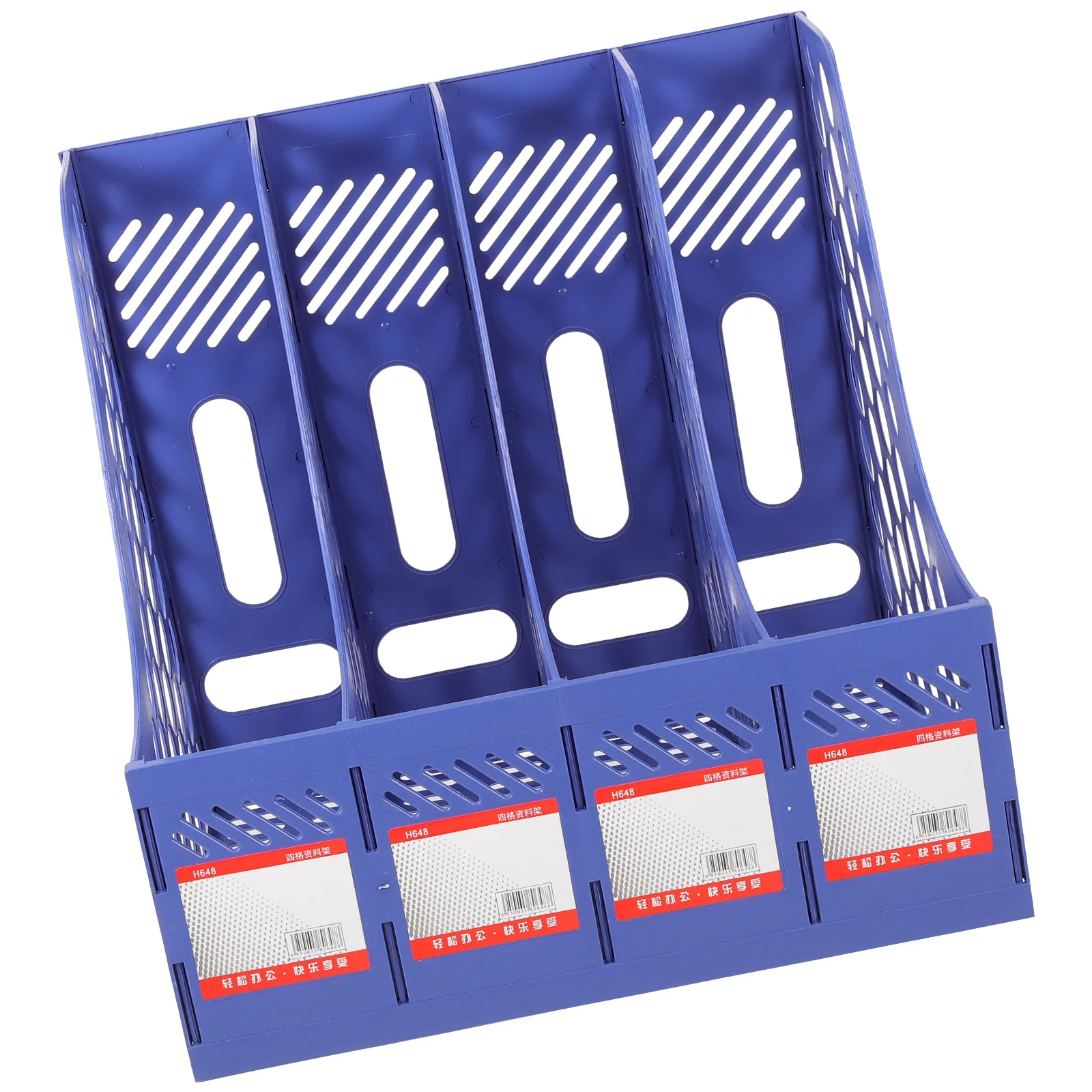 Folder Portable File Organizer Meja Desktop Penyangga Penyimpanan Logam Berdiri