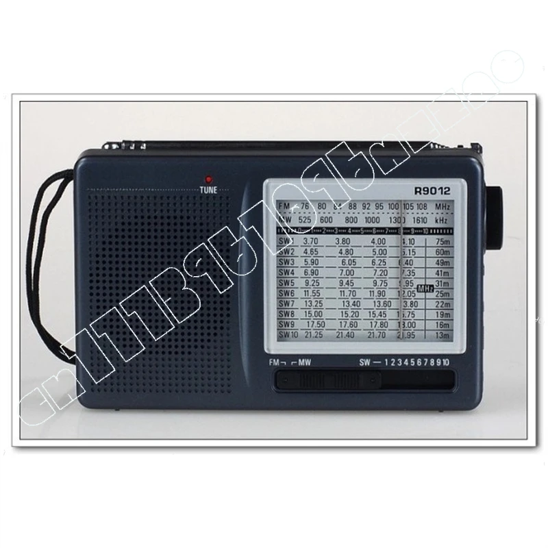 

R-9012 Radio, Desheng Multi-Band High Sensitivity 12-Band Radio