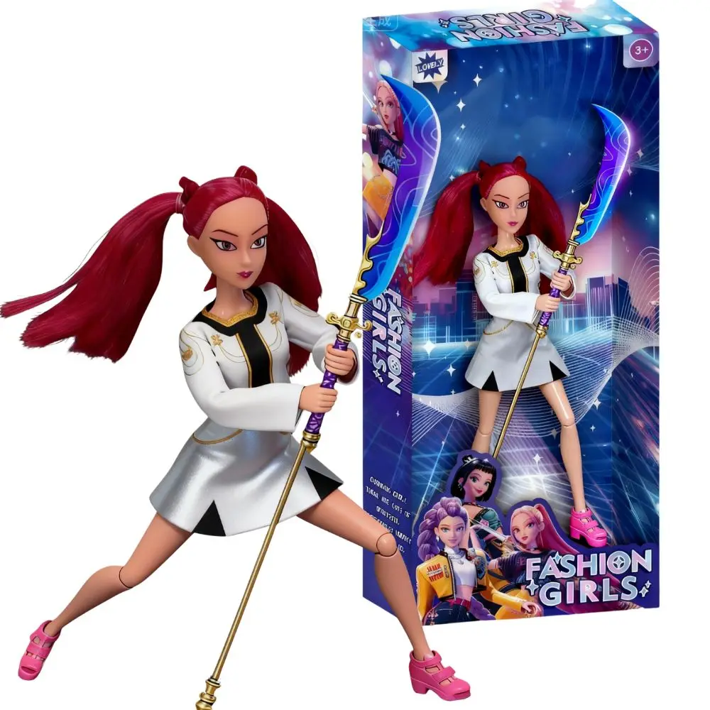 

KPOP Hunting Witch Group Doll - Rumii, Mira, Zoe | PVC Movable Action Figure Collectible Toy