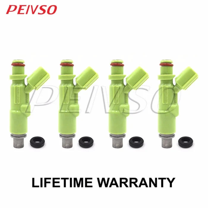 4pcs 23250-13030 23209-13030 Injetor de combustível para TOYOTA JP LITEACE, TOWNACE 1996 ~ 2007 1.8L 7KE