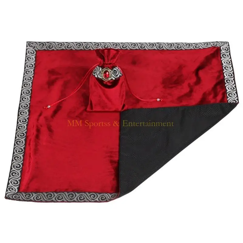 

31BE Square Pendulum Divination Tablecloth Board Game Card Pad Runes Table Altar Cloth Metaphysical Board Game Mat