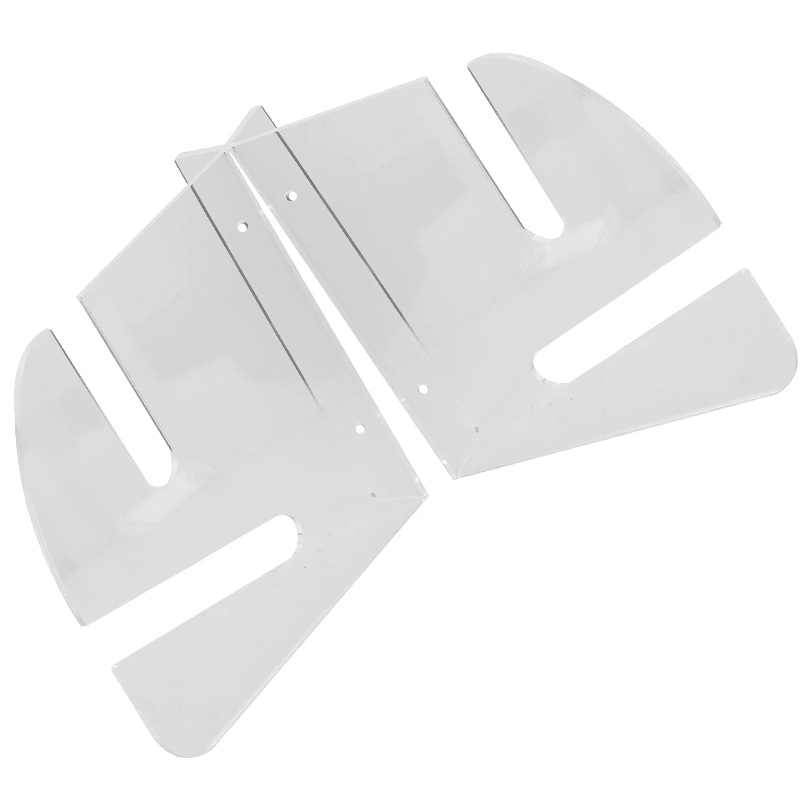 

1 Pair Skateboard Wall Mount Acrylic Holder Rack Durable Shelf Display Stand Storage Hanger For Skateboarding Accessories