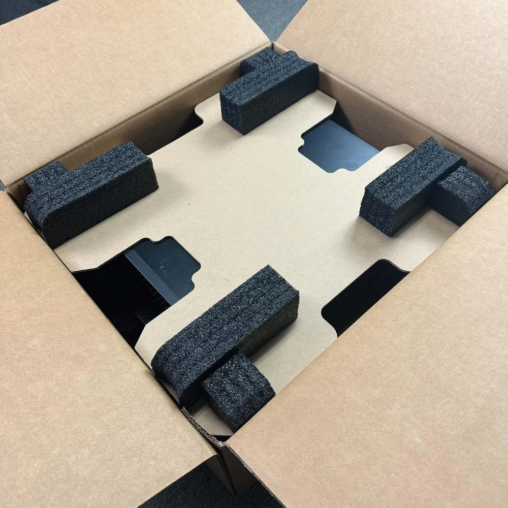 صندوق شحن متين مزدوج الجدار لأجهزة الكمبيوتر المكتبية العالمية - تغليف آمن وحماية للكمبيوتر الشخصي مع بطانة إسفنجية EPE #2