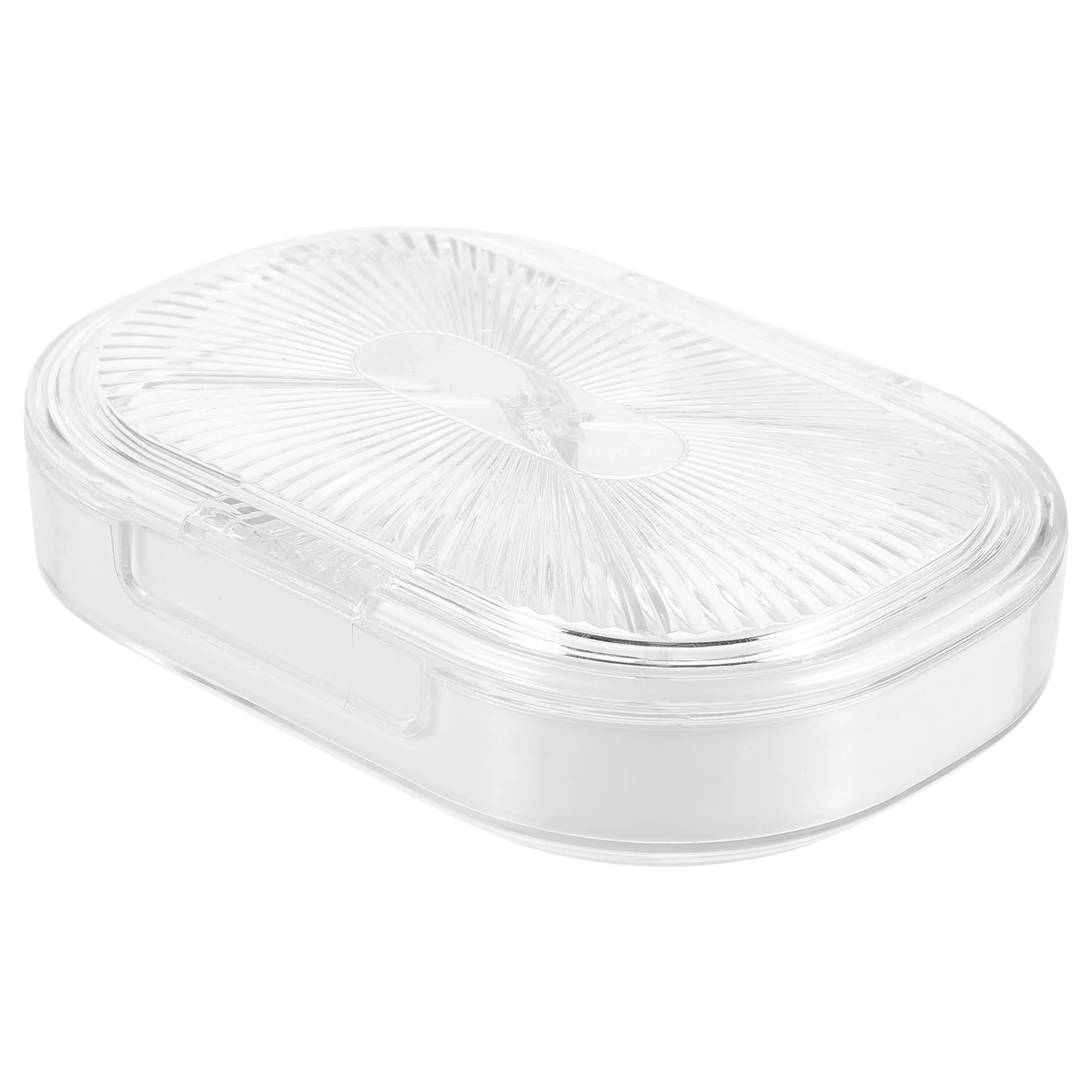 صندوق أسنان محمول، حاوية بلاستيكية آمنة ومتينة للسفر الداخلي والتخييم ورحلة العمل هدية سهلة الحمل #1