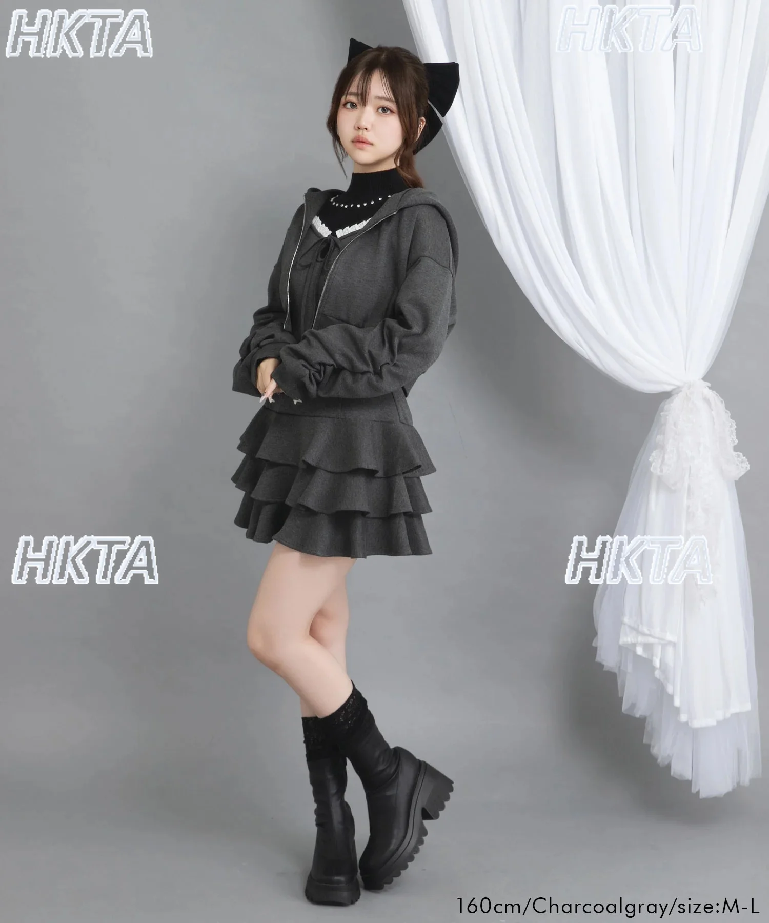 النمط الياباني الخريف جديد الصلبة لطيف الدانتيل سليم الفطريات حافة رقيق الحمالات فستان المرأة الرياضة مقنعين سترة أطقم فساتين النساء #6