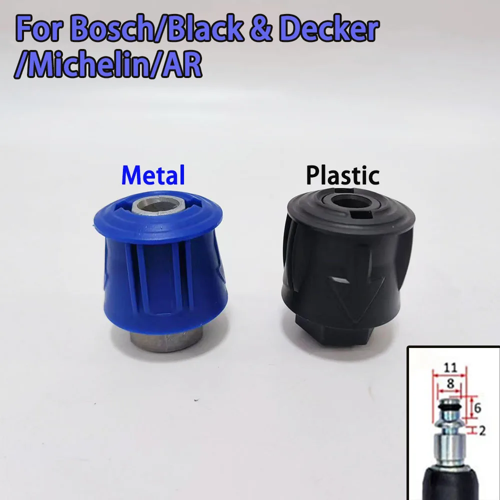 

Быстроразъемное крепление высокого давления для пистолета и мойки высокого давления, адаптер быстрого крепления для мойки высокого давления с внутренней резьбой M22 14 мм для Bosch