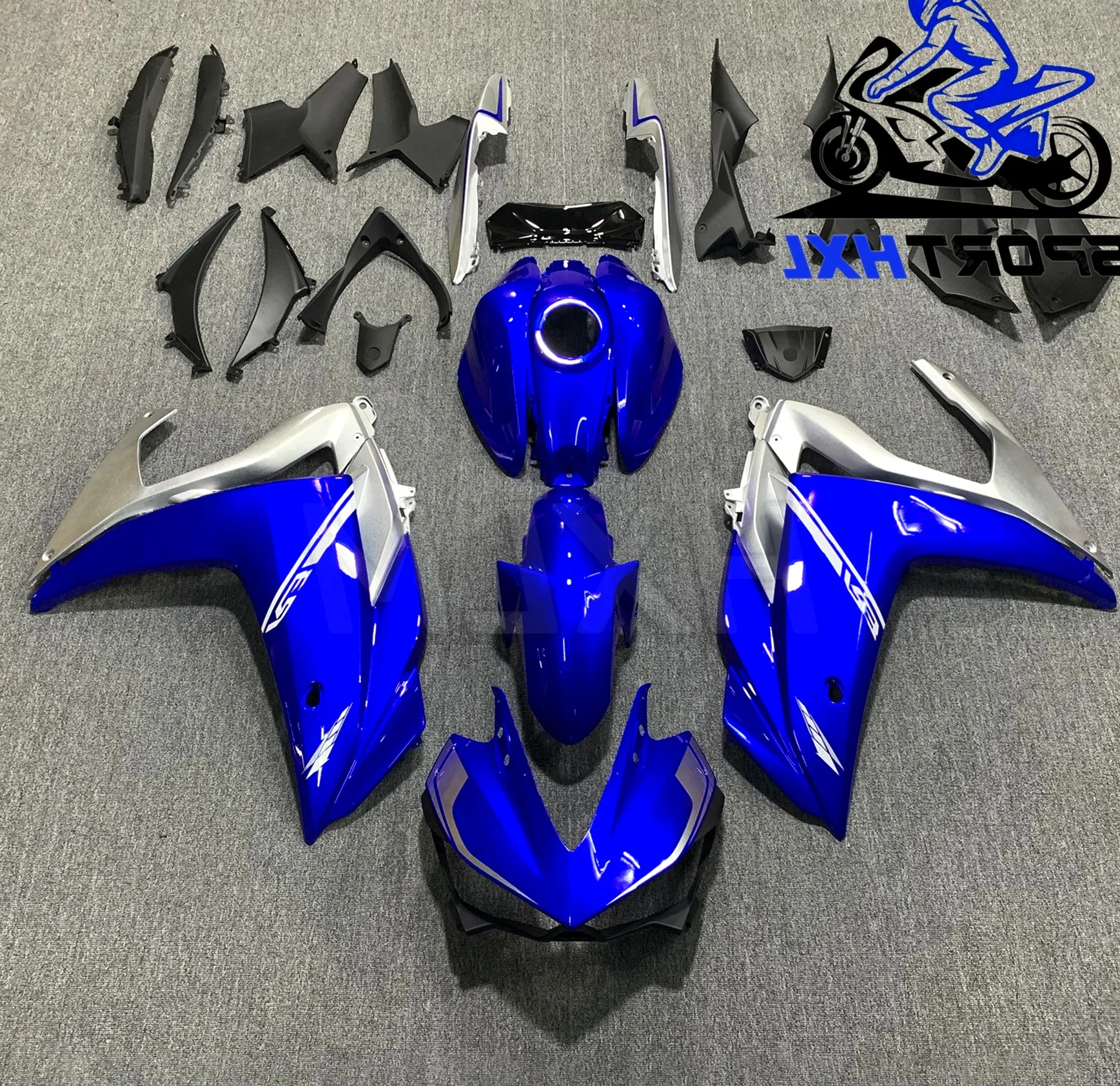 New ABS Fairing Kit - Motorcycle Full fairing kit For Yamaha YZF-R3 YZF-R25 2017 2015-2016 2018 Bodywork fairing Fairing kit Bod