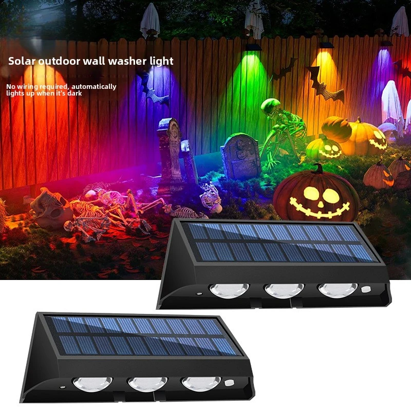 

Top Selling Wall Light, 3 Modes RGB & Warm White LED, Waterproof Garden Decor, Outdoor Auto Motion Sensor Security Wall Wa