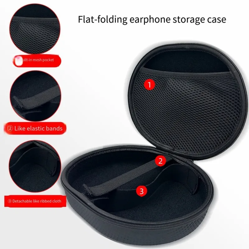 A93PHOT! For SONY WH-XB910N 1000XM3/XM4 M6 ULT WEAR 900 Hard EVA Travel Carrying Case Headphone Headset Storage Bag view 5
