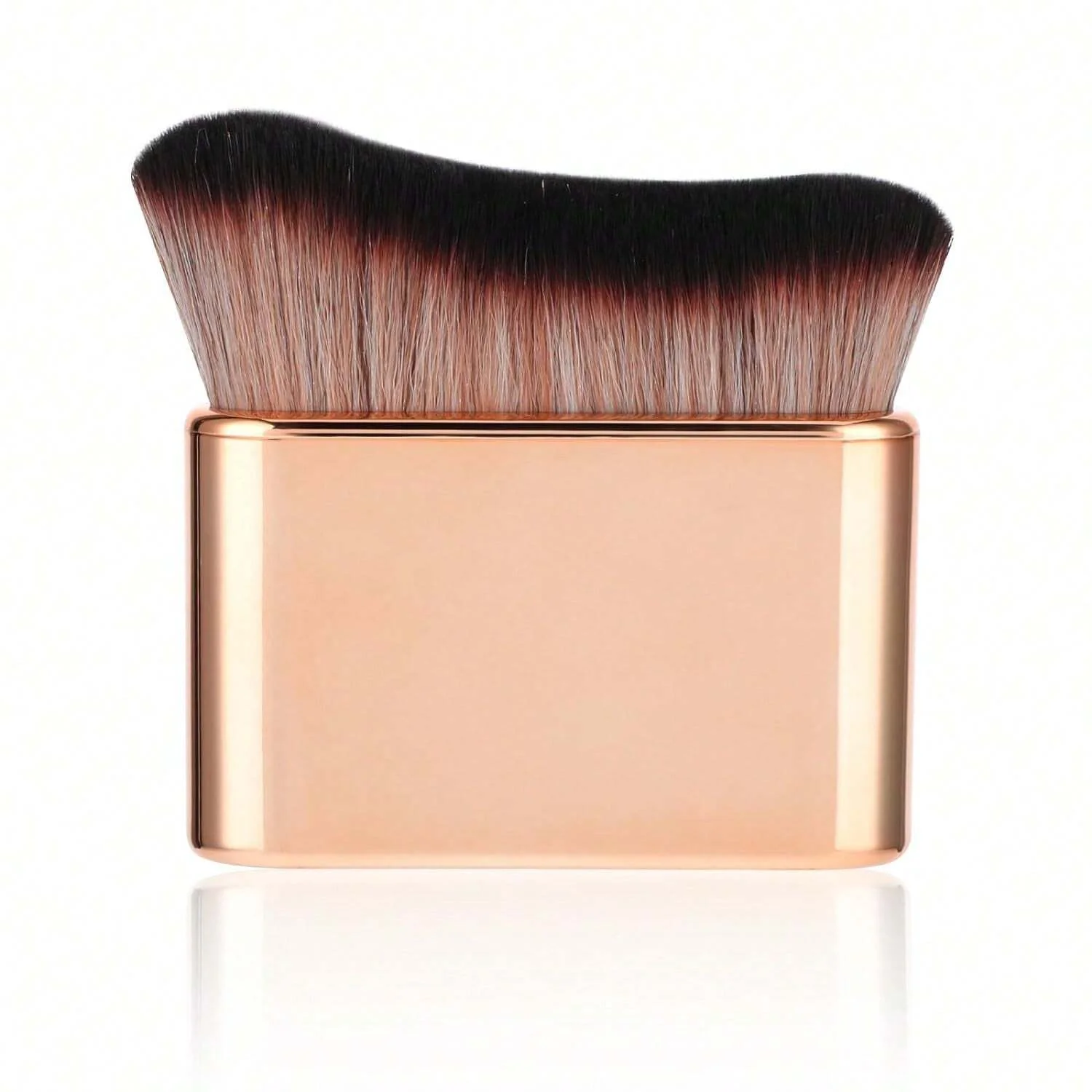 Self Tan Brush Soft Body Makeup Brush Portable Self Tanning Brush Self Tanner Face Brush For Body & Leg Makeup(Rose Gold)