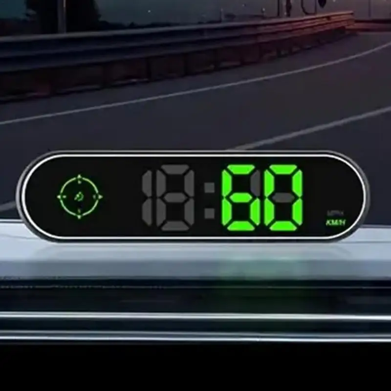 Car Speed Limit Display Windshield Speedometer Projector Digital Display Speedometer With Speed Heads-Up Car Display GPS HUD