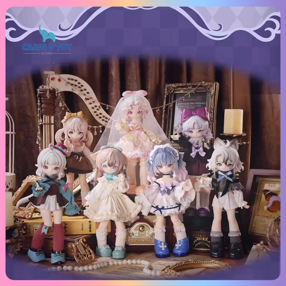 

New Genuine Misya Happy Engine 1/8 Bjd Blind Box Desktop Ornament Gift Toy Weird Gallery Series Action Figure Mystery Box