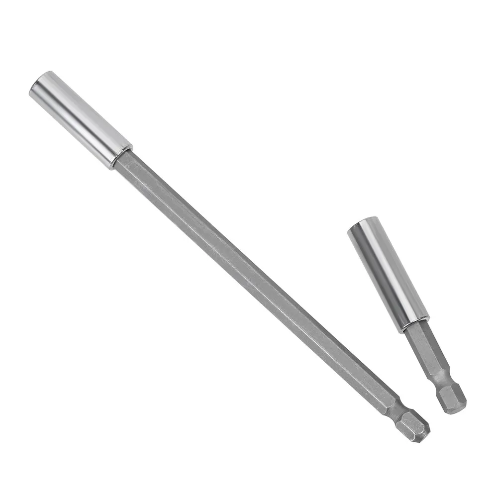 

Practical Magnetic Bit Holder Extension 60 & 150mm 14 Hex Screwdriver Drill 2pcs Difficult Working Environment