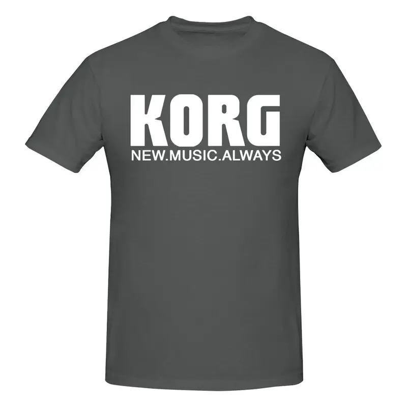 Korg Synthesizer Music Logo Shirt T-shirt Tee Best Trend Splicing Streetwear