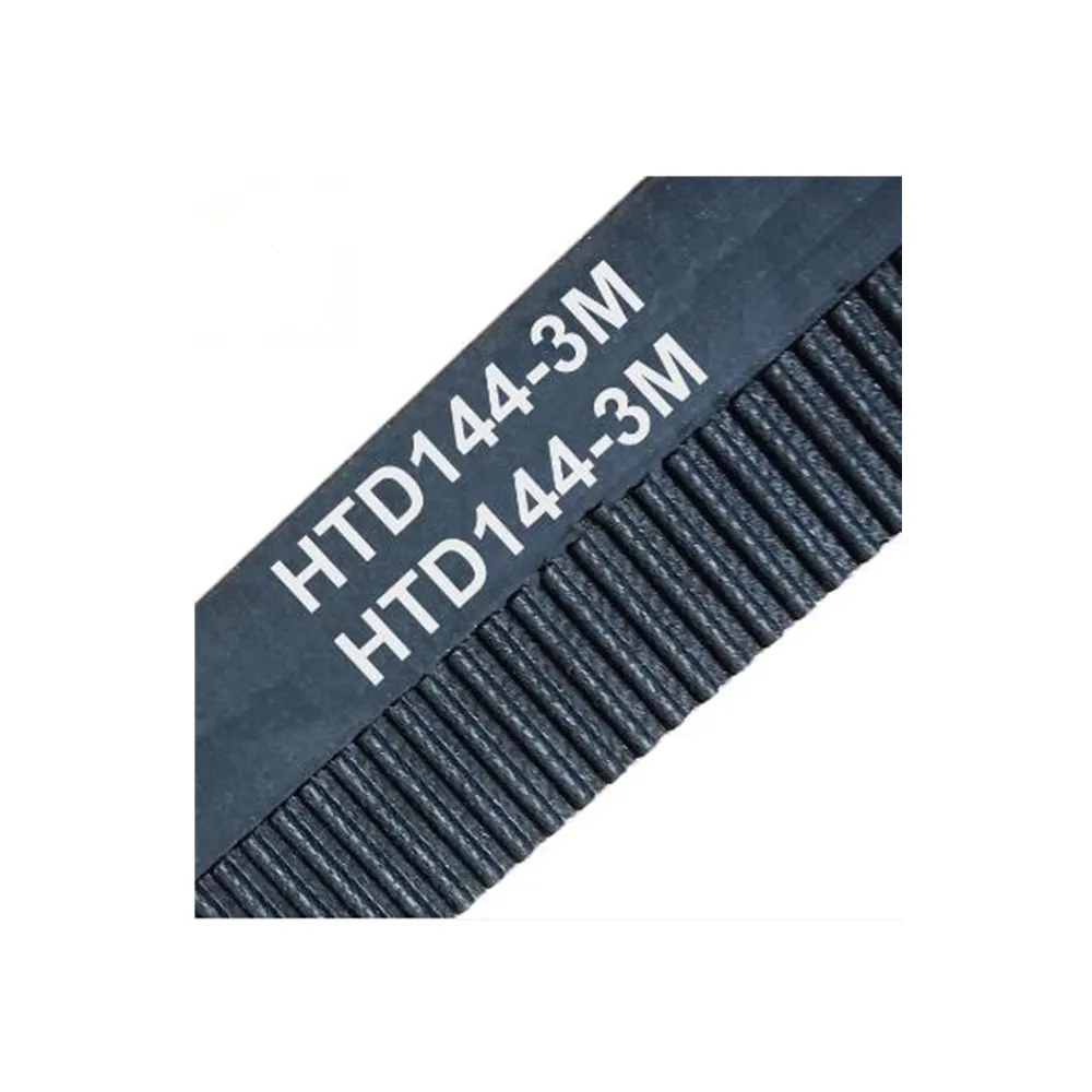 

10pcs 144 HTD3M 6 timing belt teeth 48 width 6mm length 144mm rubber closed-loop 144-3M-6 High quality HTD 3M S3M CNC