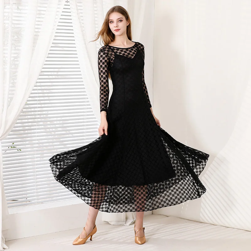 ODBD1363 Hot Sale High Quality Performance Wear Women Ballroom Competition Dress