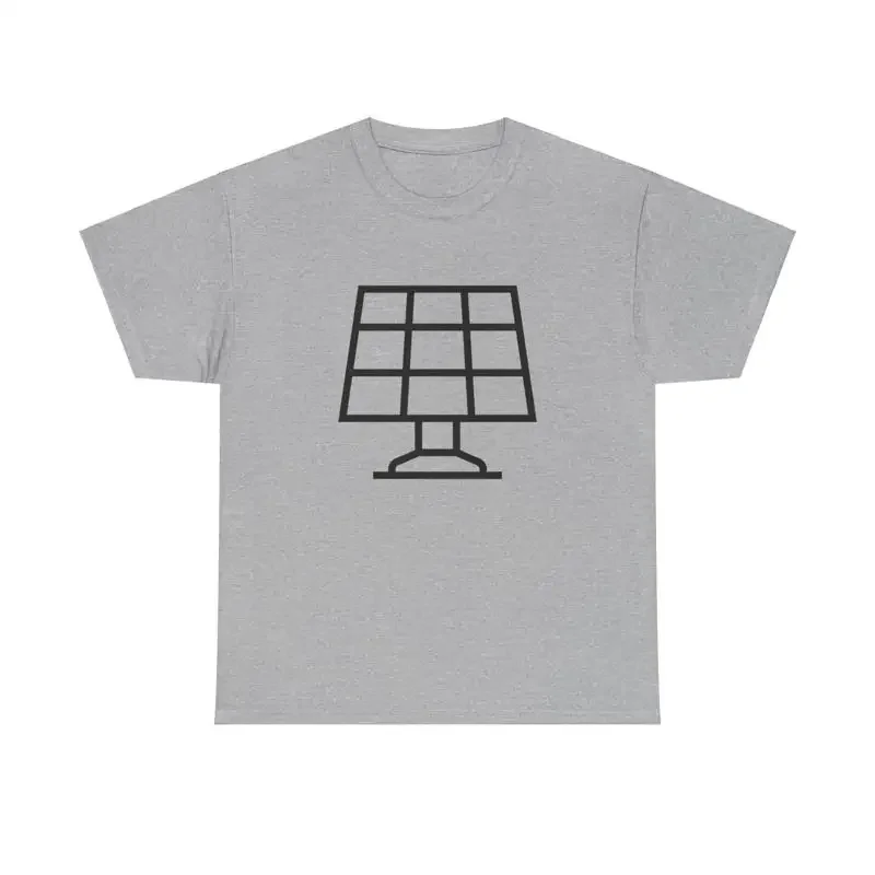 Simple Solar Panel Graphic T Shirt trendy school climate renewable tech energy