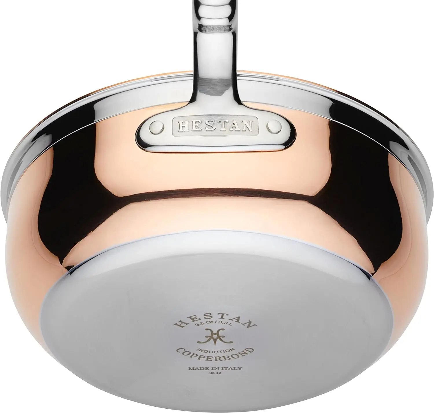 Hestan - CopperBond Collection - 100% Pure Copper All-In-One Pan, Induction Cooktop Compatible, 3.5 Quart