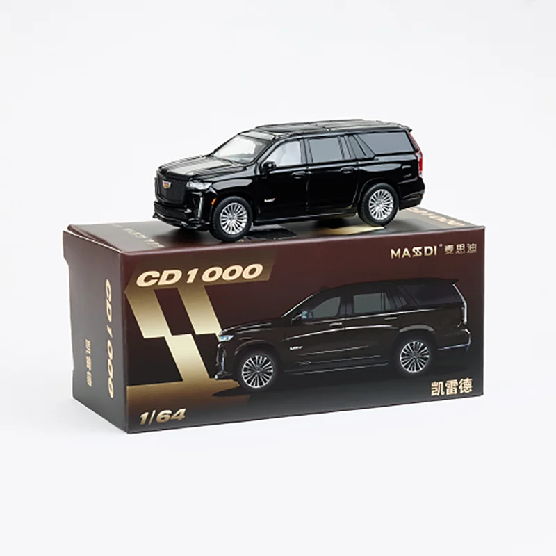 1:64 Scale CD1000 Escalade CVL1000 Suburban Alloy Off-road Vehicle Model Vehicle Decoration Gift Collection Display