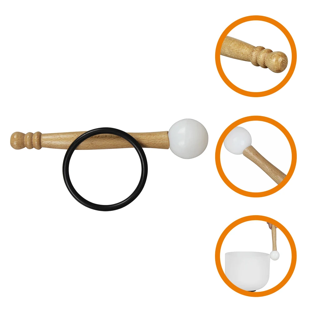 

Music Bowl Knocking Stick Mallet Sound Vibration Singing Crystal Bowls Drum Mallets Accessory Accessories Sticks