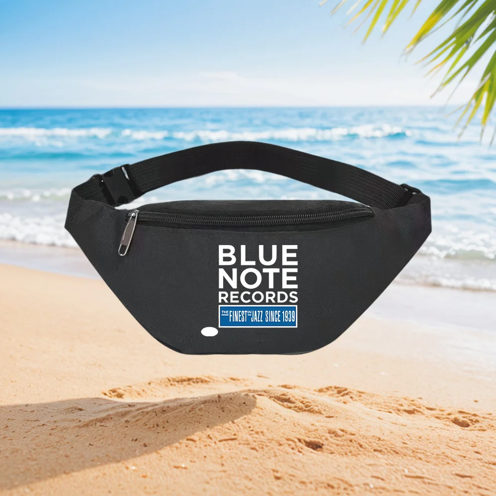 

Blue Note Records Jazz Since 1939 The Finest In Jazz Waist Backpack Crossbody Chest Bag Street Casual Sporty Fashionable Simple