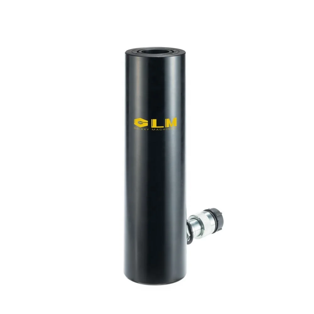RAC-1508 Professional High Pressure 700bar 150Ton 200mm Stroke Single Acting Lightweight Aluminum Hydraulic Cylinder
