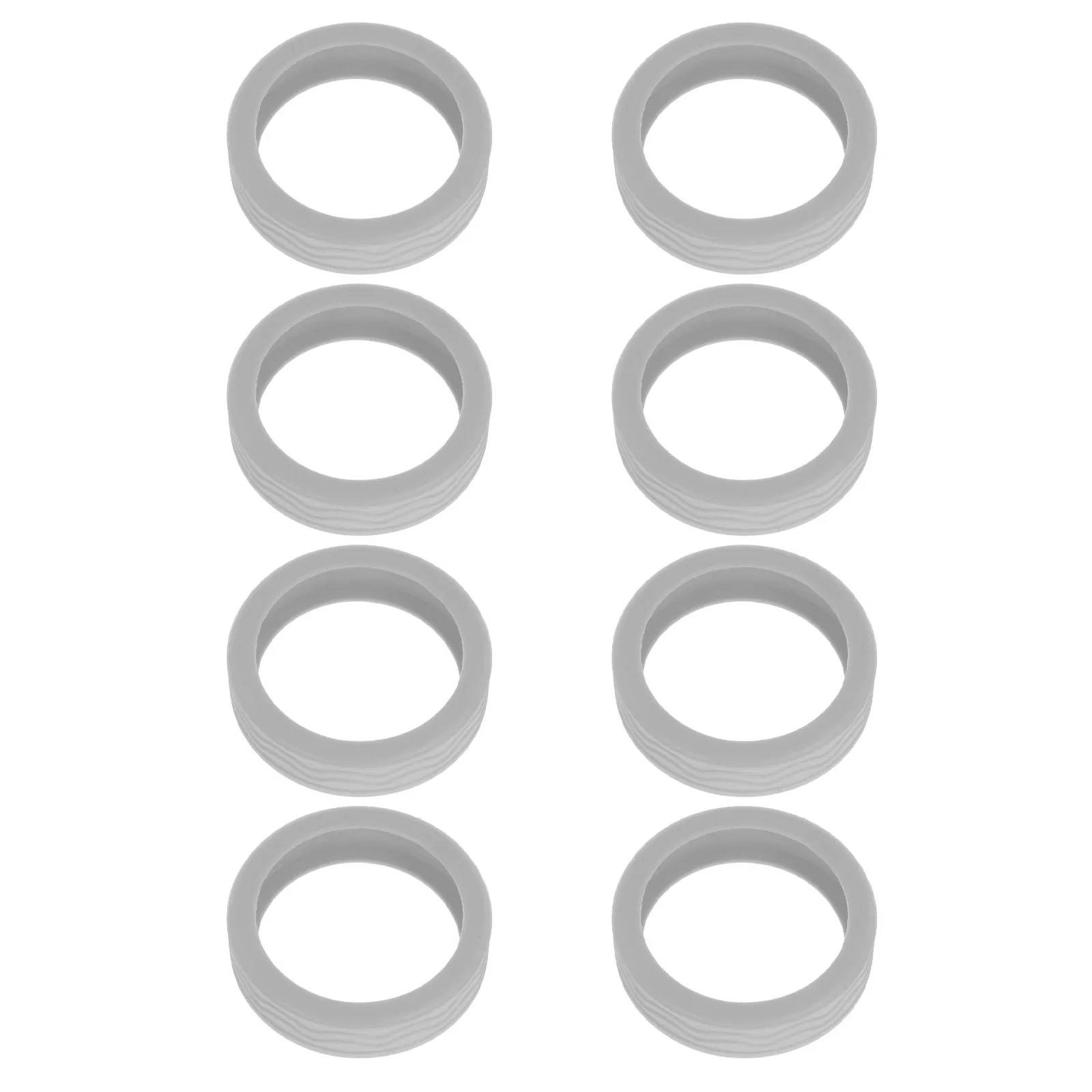 8Pcs Luggage Wheel Silicone Protectors Shock Absorption Anti Slip Design Suitcase Wheel Covers Noise Reduction Travel