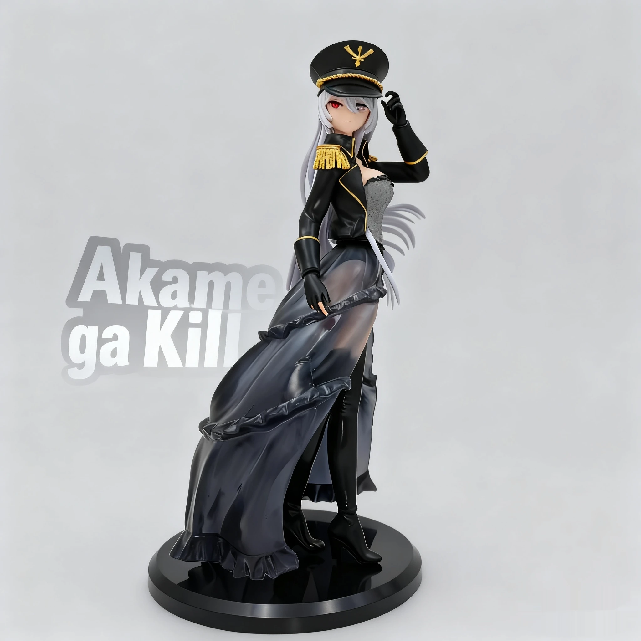 

24 см Akame ga Kill! Esdeath vs Akame Duel Ver Posable Фигурка с основанием Коллекционное украшение для рабочего стола Модная игрушка Подарок фанатам аниме