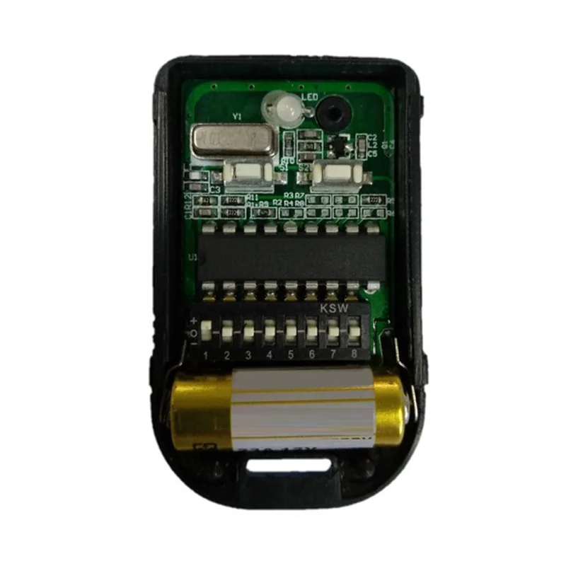 【A42U】SMC5326 330Mhz 3Pcs Auto Gate Remote Controller 8Dip Switch Duplicator Wireless Keyfob Garage Door Opener