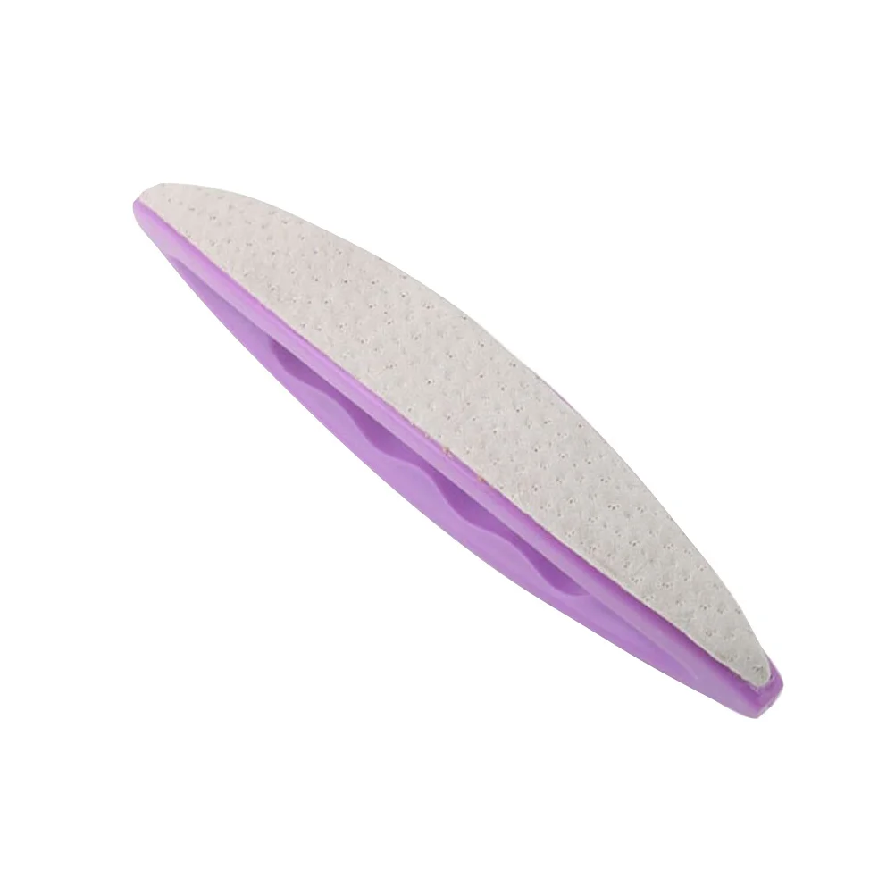 

6Pcs Sheepskin Nail Buffer Filing Tools Manicure Pedicure Durable ABS Natural False Nail Polish Removal Callus Treatment