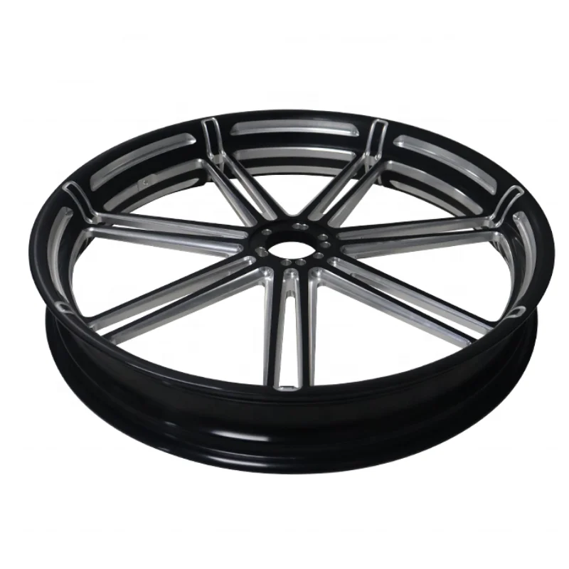 Forged wheel hub motorcycle rims 18x3.5 inch 6061 T6 aluminum alloy wheel hub for Harley Davidson