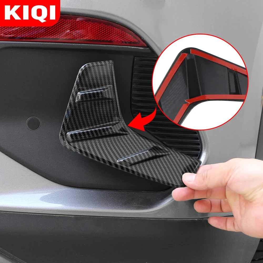 

2Pc/set Rear Fog Lamp Wind Spoiler Cover Trim Sticker for BYD Atto 3 Atto3 Yuan Plus 2022 2023 Accessories