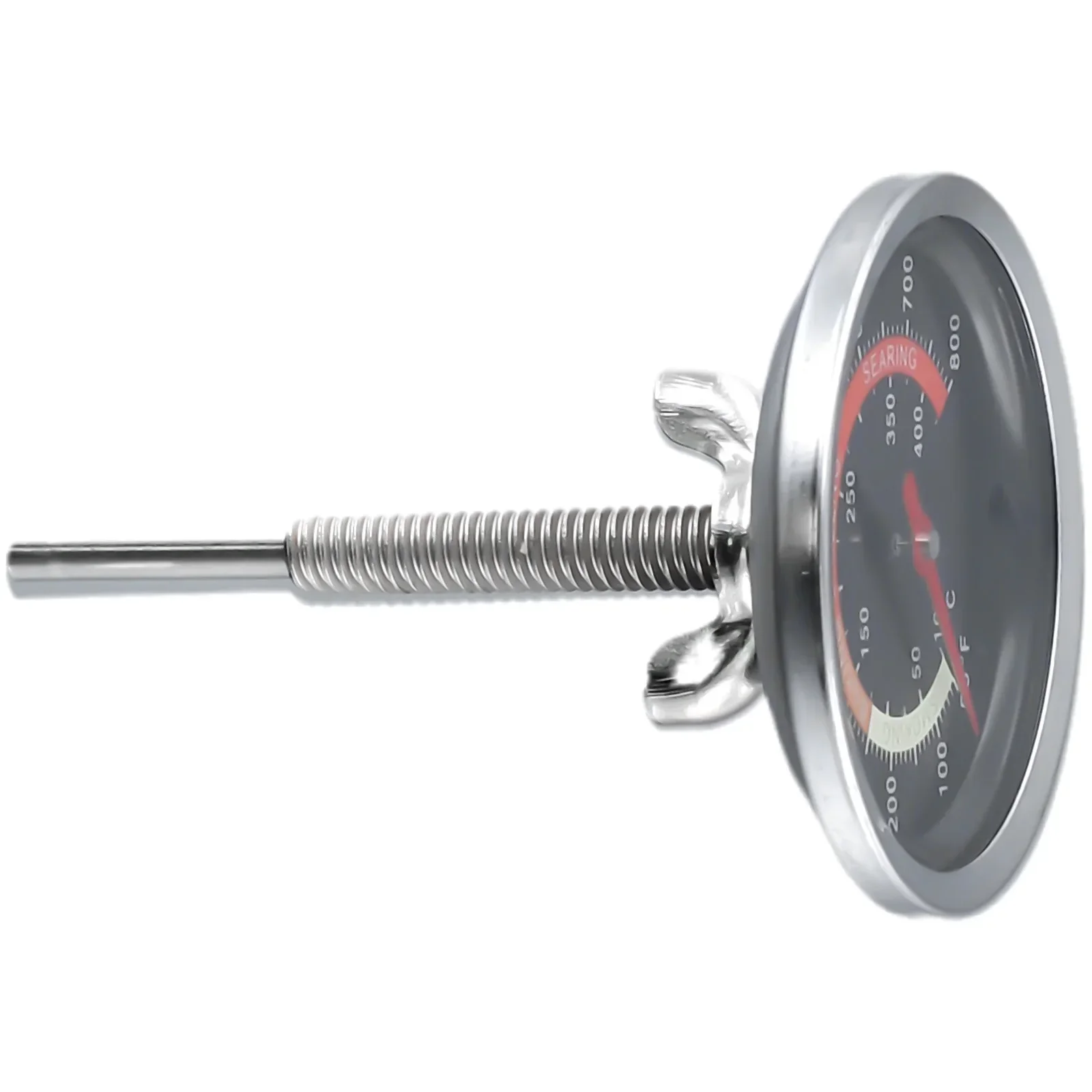 

Brand New Thermometer Temp Gauge BBQ Tools Spare Parts Temperature 10~400℃ M10 Screw Oven Portable Replacement