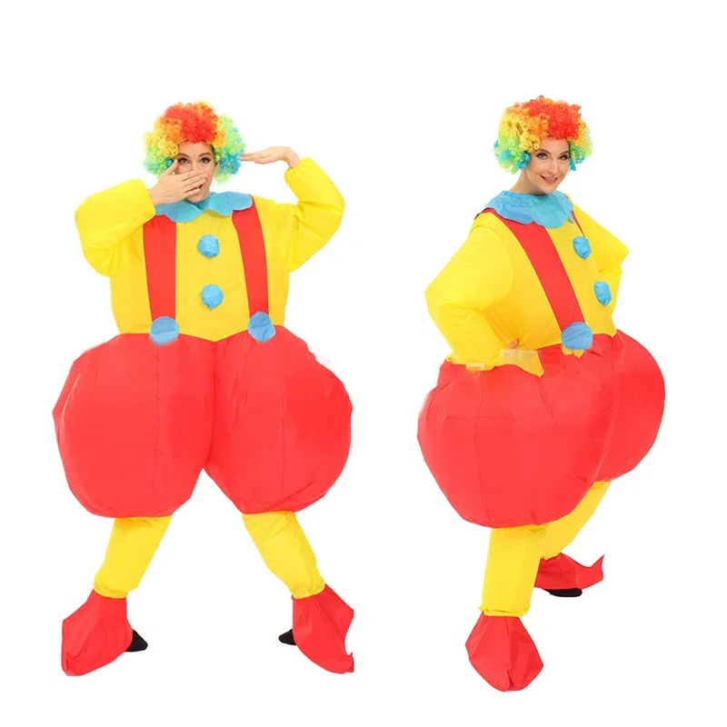 Simbok Inflatable Clown Costume Funny Event Promotion Party Christmas Cartoon Doll Cosplay Clothes