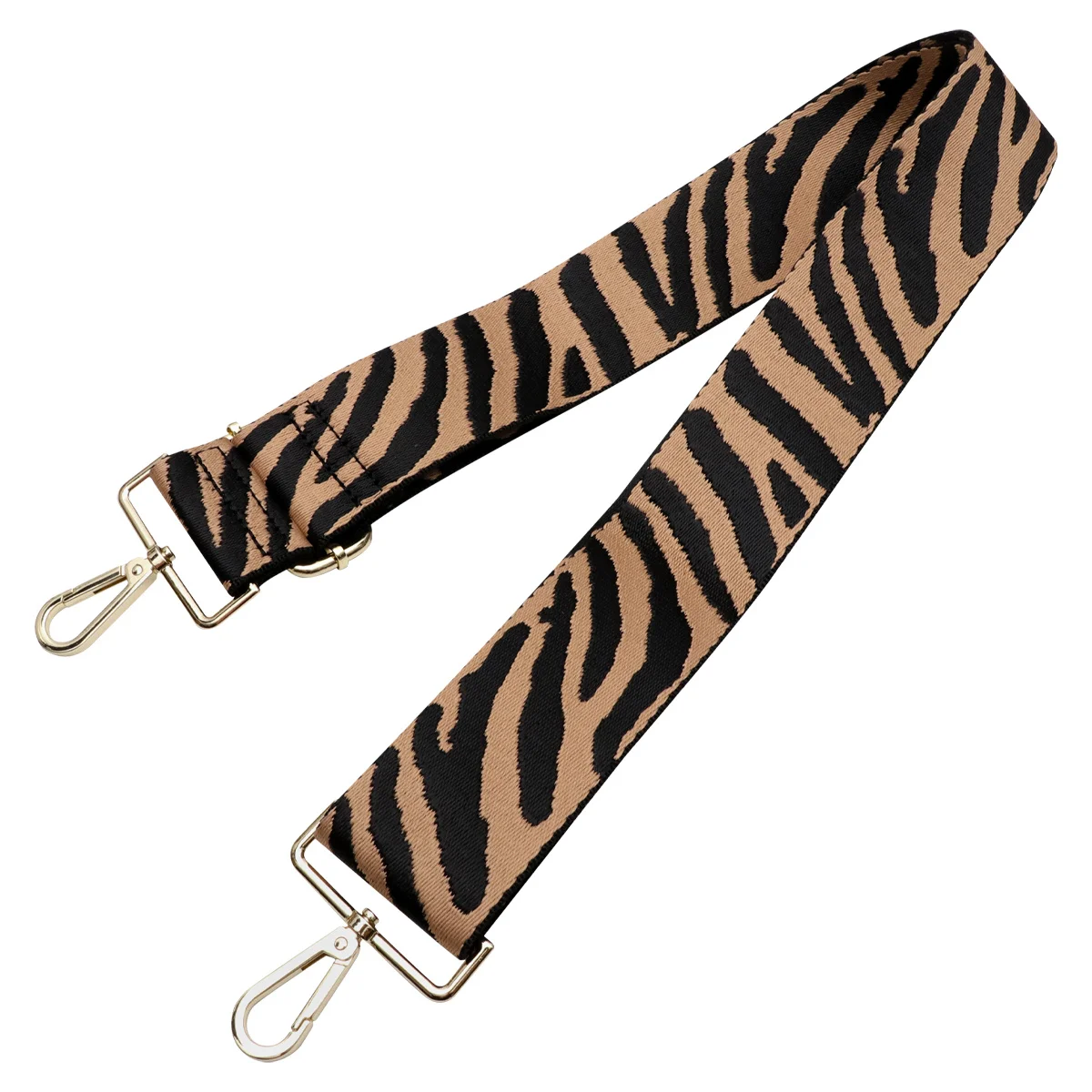 الإبداعية زيبرا طباعة حزام الكتف قابل للتعديل طول قماش قوي محفظة ملحق حزام الكتف استبدال المحفظة