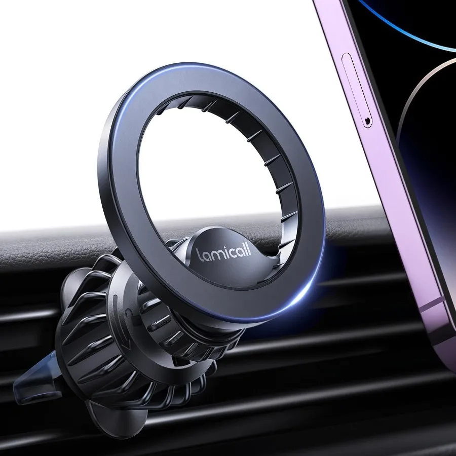 

MagSafe Car Mount [20 Super Magnets] Magnetic Car Phone Mount Air Vent Phone Holder Car Hands Free Cell Phone Hold