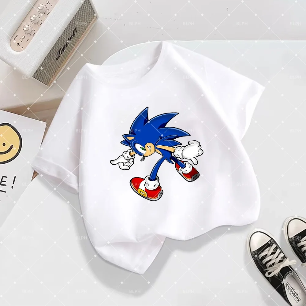 Sudaderas con Temática de Sonic para Padres e Hijos, Perfectas para Salidas Familiares, Suaves y Cómodas para Niños y Adultos