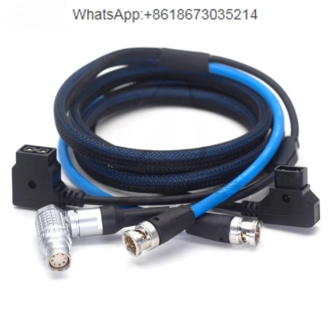 

Power cord plus B port female two-in-one plus
