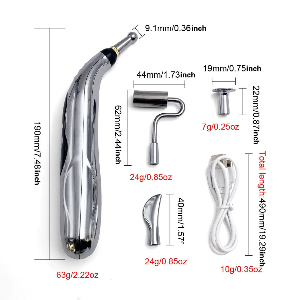 Electronic Acupuncture Pen Acupuncture Point Meridian Energy Meridian Massage Acupuncture Acup Pain Relieving Health Care Tool